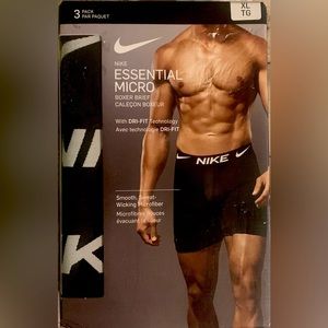 Nike 3-pack boxer briefs size XL
